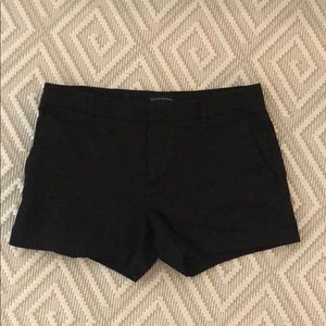 Banana Republic black cotton shorts